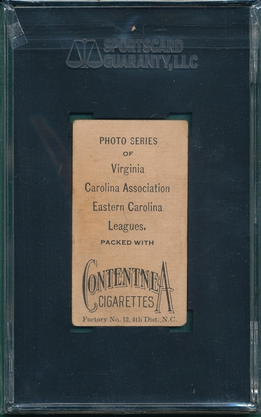 1910 T209 Luyster Contentnea Cigarettes SGC 35 *Photo Series* 