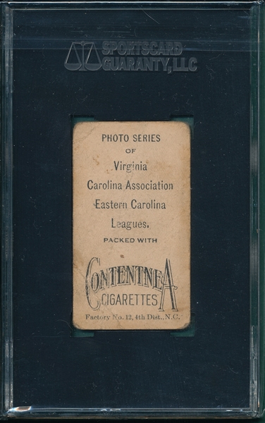 1910 T209 Hearne Contentnea Cigarettes SGC 10 *Photo Series* 