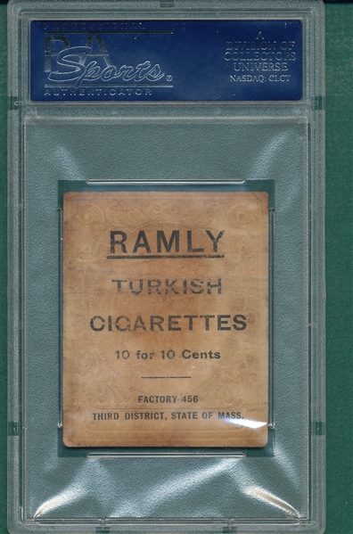 1909 T204 Murname Ramly Cigarettes PSA 1