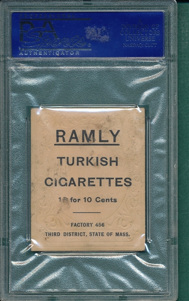 1909 T204 Ferris Ramly Cigarettes PSA 2