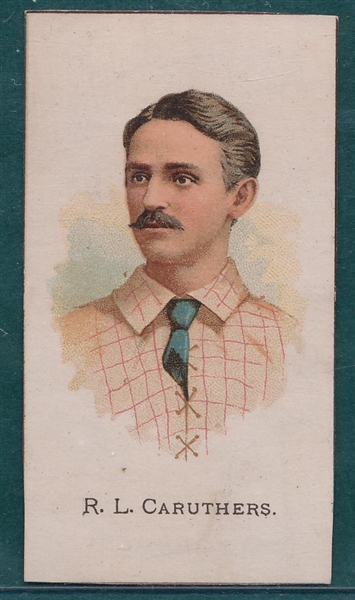 1887 N28 R. L. Caruthers Allen & Ginter Cigarettes *Poster*