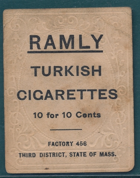 1909 T204 Murray Ramly Cigarettes 