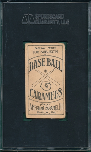 1909-11 E90-1 Schlitzer, American Caramel Co. SGC 30
