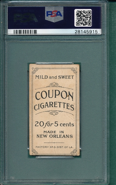 1914 T213-2 Ames, Cincinnati, Coupon Cigarettes PSA 1.5