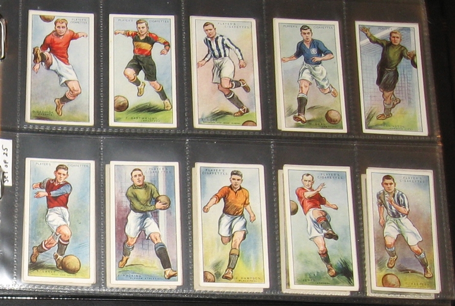 1910s-60s Lot of (11) Non Sports & Soccer Complete Sets