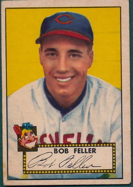 1952 Topps #88 Bob Feller
