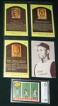 Lot of (9) Baseball Related Items, HOFers W/ DiMaggio, Mays & Ruth