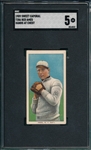 1909-1911 T206 Ames, Hands at Chest, Sweet Caporal Cigarettes SGC 5