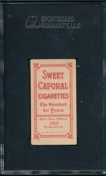 1909-1911 T206 Freeman Sweet Caporal Cigarettes SGC 60