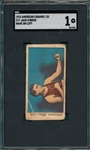 1910 E77 Jack OBrien, Name On Left, American Caramel Co. SGC 1