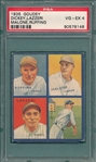 1935 Goudey 4D Ruffing, Malone, Lazzeri, & Dickey