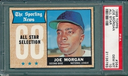 1968 Topps #364 Joe Morgan, AS, PSA 10 *Gem Mint*