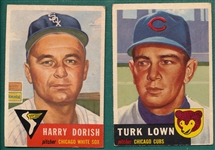 1953 Topps Lot of (18) W/ #23 Atwell