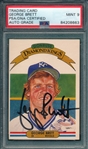 1982 Donruss George Brett, Autographed Card, PSA/DNA PSA 9