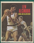 1970 Topps Posters #13 Lew Alcindor
