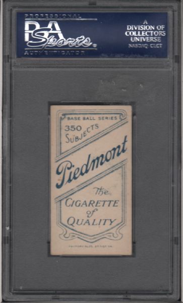1909-11 T206 Piedmont Jimmy Slagle PSA 6.5