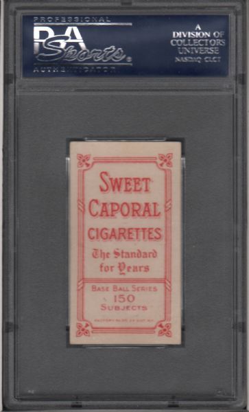 1909-11 T206 Sweet Caporal Red Ames Portrait PSA 6