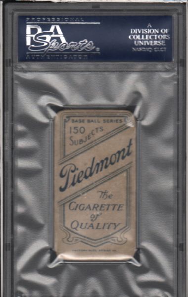 1909-11 T206 Piedmont Christy Mathewson White Cap PSA 1