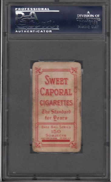 1909-11 T206 Sweet Caporal Walter Johnson Portrait PSA  1