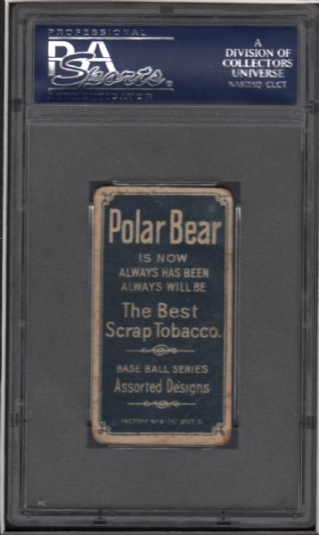 1909-11 T206 Polar Bear Charlie Rhodes PSA 2