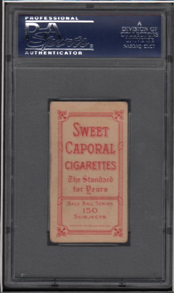 1909-11 T206 Sweet Caporal Rube Marquard Hands At Thighs PSA 2