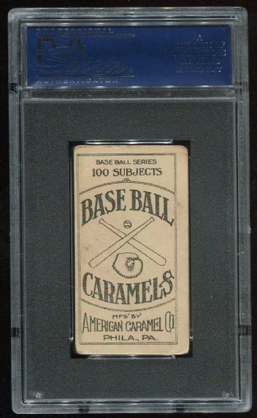 1909 E90-1 American Caramel Hughie Jennings PSA 2