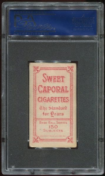1909-11 T206 Sweet Caporal Clark Griffith Portrait PSA 2