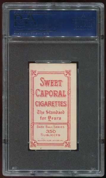 1909-11 T206 Sweet Caporal Ed Willett PSA 4