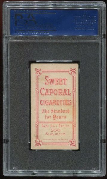 1909-11 T206 Sweet Caporal Jeff Sweeney PSA 4.5