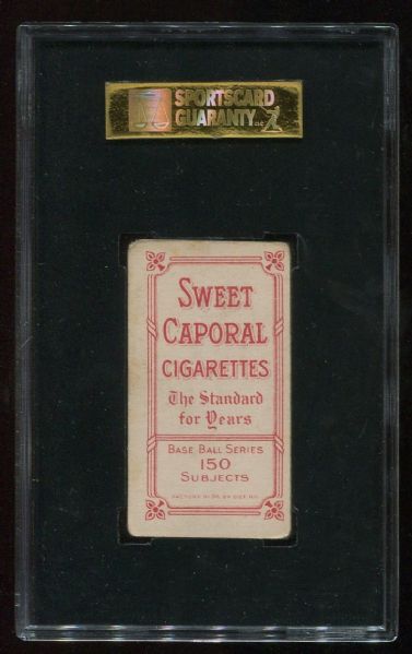 1909-11 T206 Sweet Caporal John McGraw Portrait No Cap SGC 40