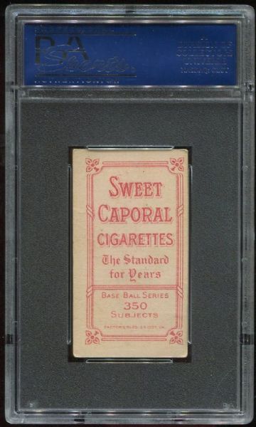 1909-11 T206 Sweet Caporal Mike Mitchell PSA 4