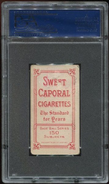 1909-11 T206 Sweet Caporal Sherry Magee Portrait PSA 2