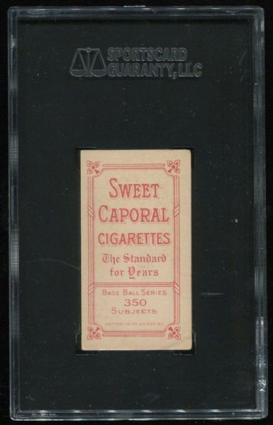 1909-11 T206 Sweet Caporal T206 Gabby Street Portrait SGC 60