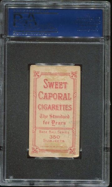 1909-11 T206 Sweet Caporal Tris Speaker PSA 2