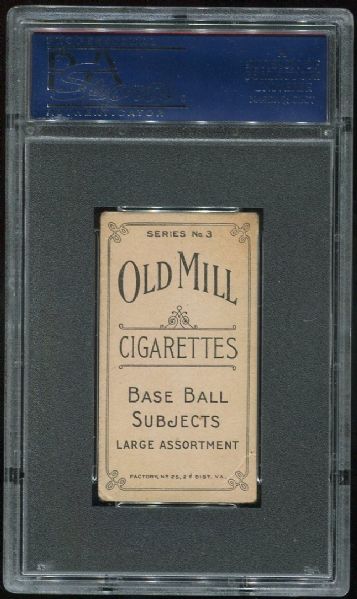 1910 T210 Old Mill Bell Series 3 PSA 2.5