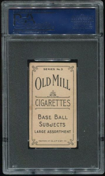1910 T210 Old Mill Gowdy Series 3 PSA 4.5