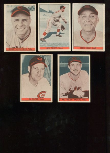 1938 W711-1 Cincinnati Reds Complete Team Set