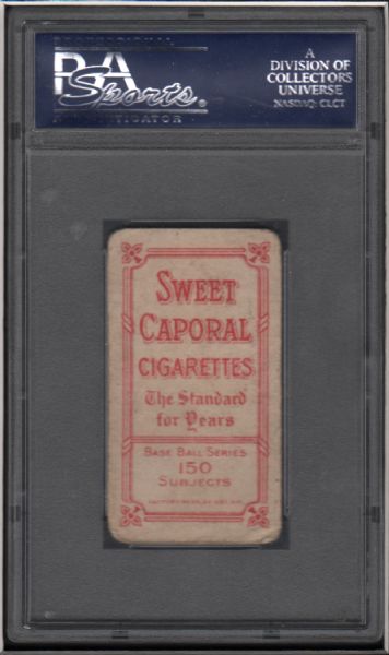 1909-11 T206 Sweet Caporal Christy Mathewson White Cap PSA 1