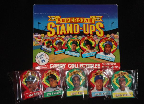 1991 Topps Stand Up Candy Box