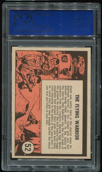 1966 Lost In Space #52 The Flying Warrior PSA 8