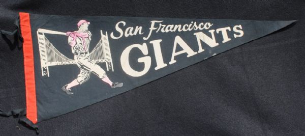 1960s San Francisco Giants Pennant