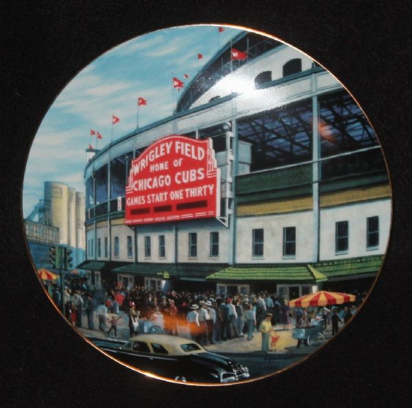 Wrigley Field Limited Edition Collector's Plate
