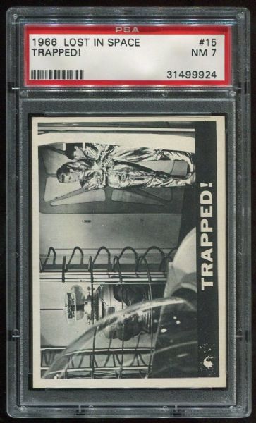 1966 Lost In Space #15 Trapped! PSA 7