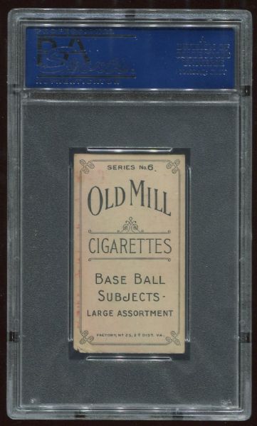 1910 T210 Old Mill Creager Series 6 PSA 4