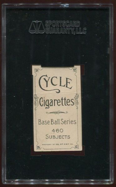 1909-11 T206 Cycle Mike Donlin SGC 30 - Cycle 460
