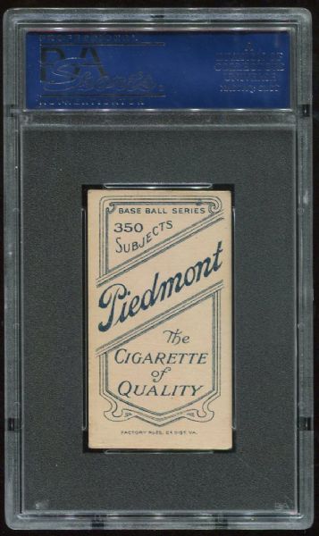 1909-11 T206 Piedmont Lee Quillen PSA 4