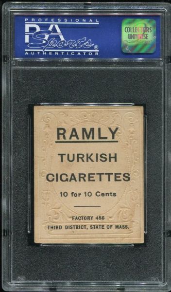 1909 T204 Ramly Admiral Schlei PSA 5