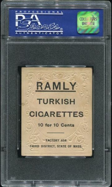 1909 T204 Ramly Charley O'Leary PSA 4