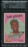 1959 Topps #514 Bob Gibson Rookie GAI 8
