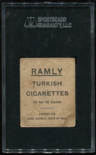 1909 T204 Ramly Cy Morgan SGC 10
